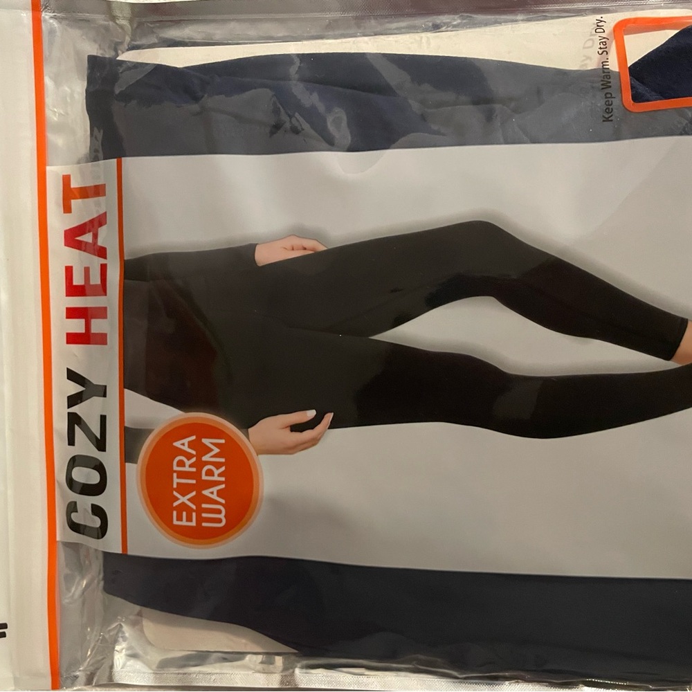 Cozy Heat Extra Warm Black Leggings